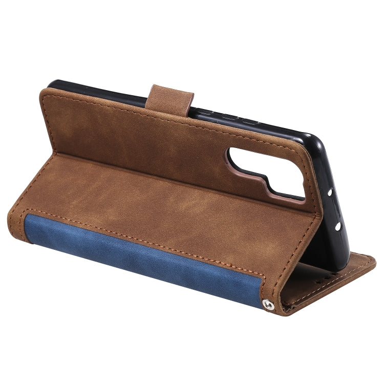 For Huawei P30 Pro Retro Splicing Horizontal Flip Leather Case with Card Slots & Holder & Wallet