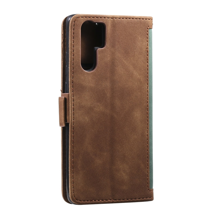 For Huawei P30 Pro Retro Splicing Horizontal Flip Leather Case with Card Slots & Holder & Wallet