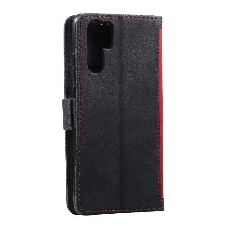 For Huawei P30 Pro Retro Splicing Horizontal Flip Leather Case with Card Slots & Holder & Wallet