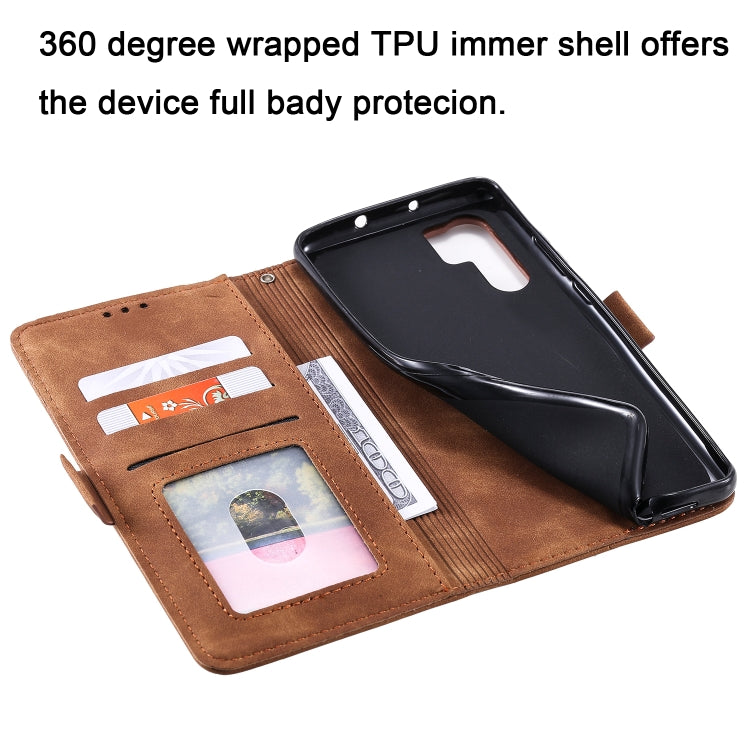 For Huawei P30 Pro Retro Splicing Horizontal Flip Leather Case with Card Slots & Holder & Wallet