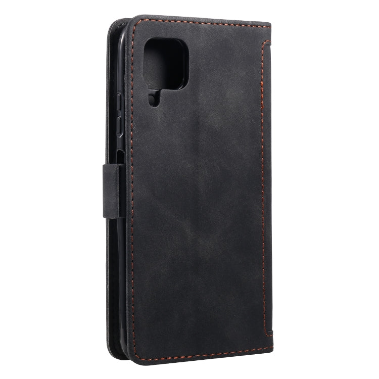 For Huawei P40 Lite Retro Splicing Horizontal Flip Leather Case with Card Slots & Holder & Wallet