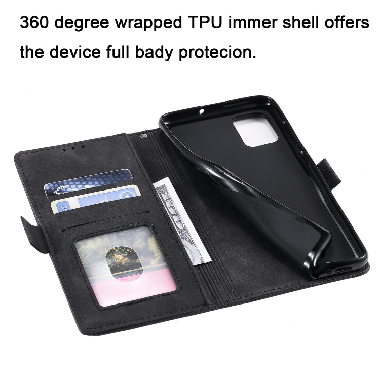 For Huawei P40 Pro Retro Splicing Horizontal Flip Leather Case with Card Slots & Holder & Wallet