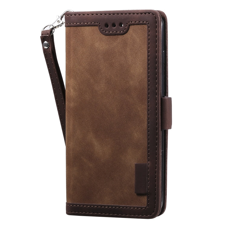 For iPhone 7 Plus / 8 Plus Retro Splicing Horizontal Flip Leather Case with Card Slots & Holder & Wallet