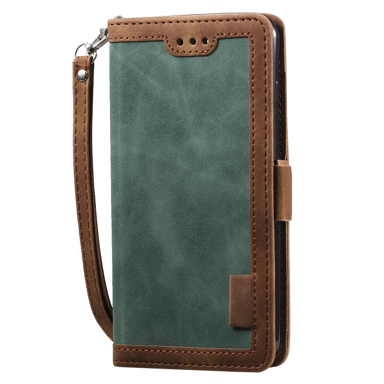 For iPhone 7 Plus / 8 Plus Retro Splicing Horizontal Flip Leather Case with Card Slots & Holder & Wallet