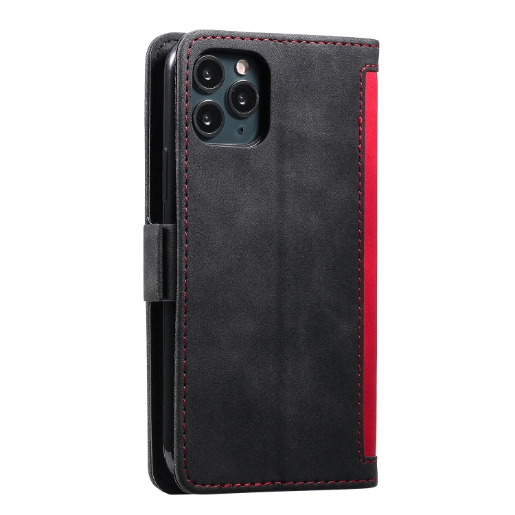 For iPhone 11 Pro Retro Splicing Horizontal Flip Leather Case with Card Slots & Holder & Wallet