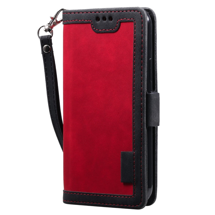For iPhone 11 Retro Splicing Horizontal Flip Leather Case with Card Slots & Holder & Wallet