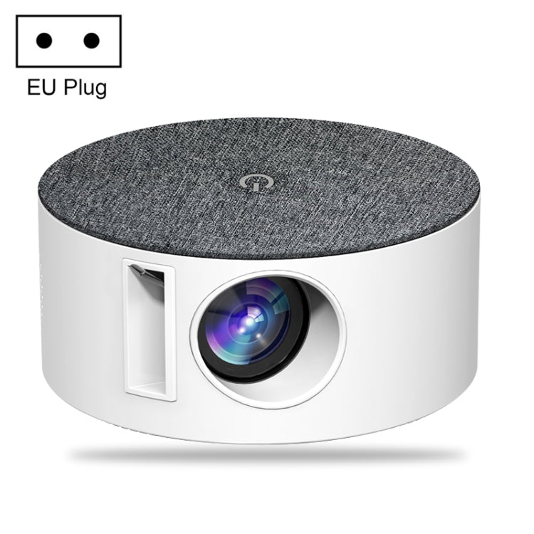 T2 800x480 1000 Lumens LED HD Mini Projector, Specification:EU Plug