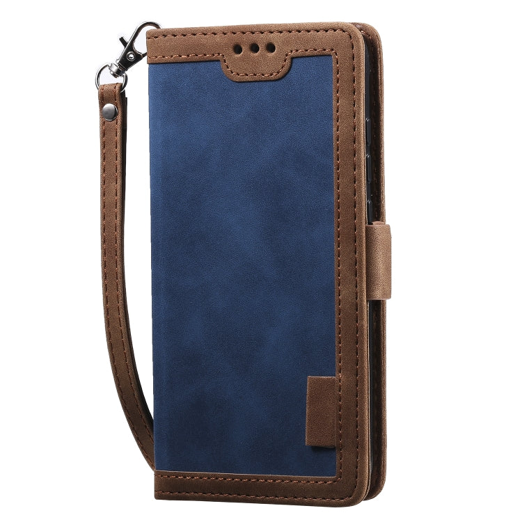 For Xiaomi Redmi Note 8T Retro Splicing Horizontal Flip Leather Case with Card Slots & Holder & Wallet