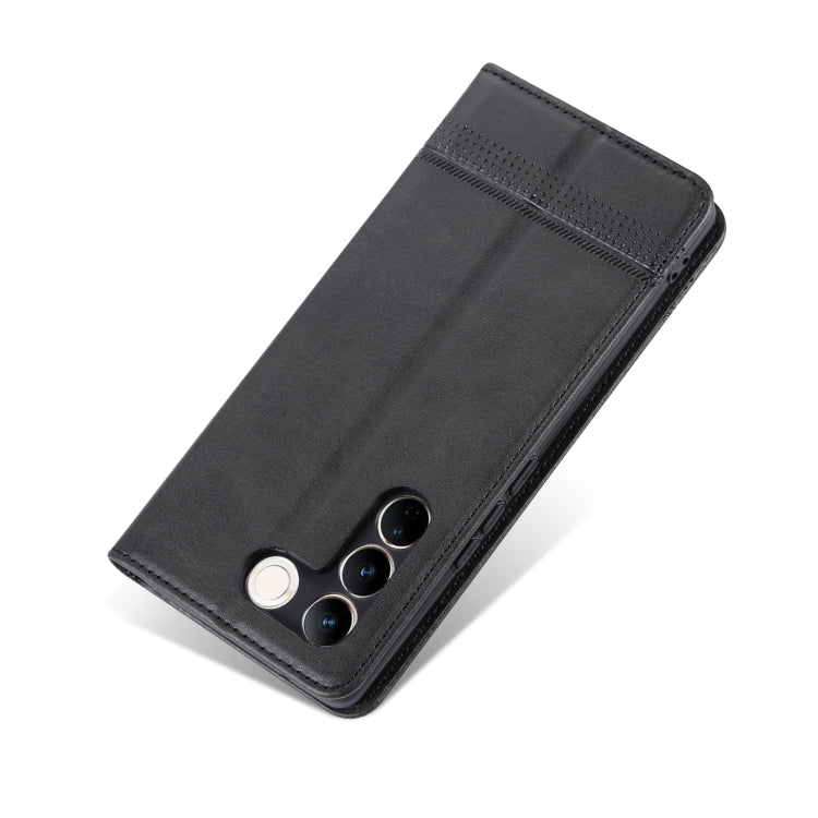 For vivo S16 / S16 Pro AZNS Magnetic Calf Texture Flip Leather Phone Case