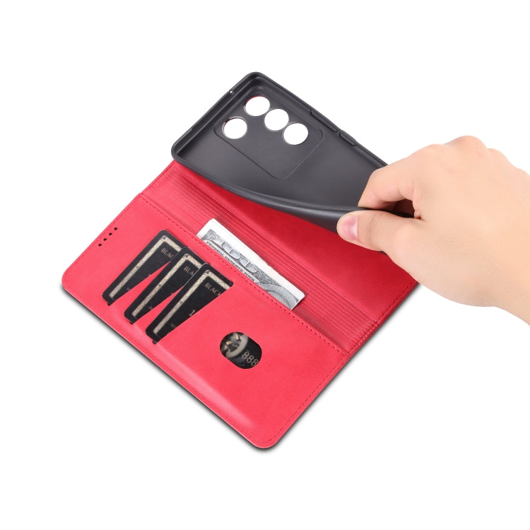 For vivo S16 / S16 Pro AZNS Magnetic Calf Texture Flip Leather Phone Case