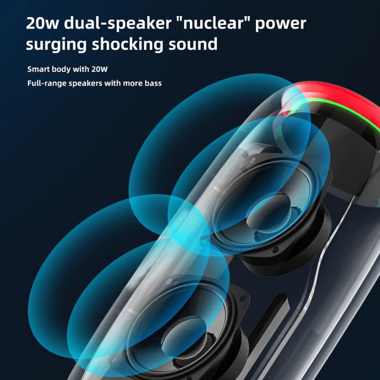 HOPESTAR P35 20W Outdoor IPX7 Waterproof TWS Wireless Bluetooth Speaker