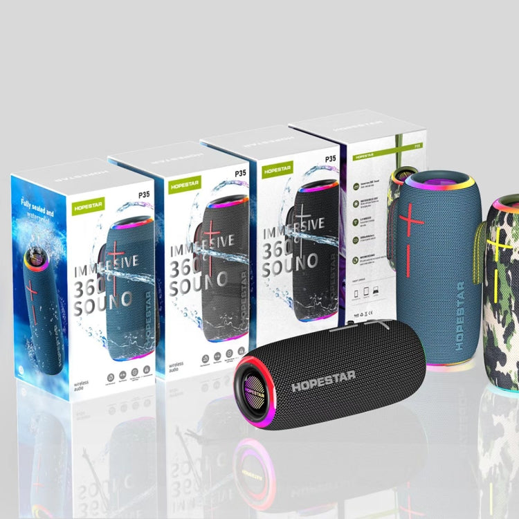 HOPESTAR P35 20W Outdoor IPX7 Waterproof TWS Wireless Bluetooth Speaker