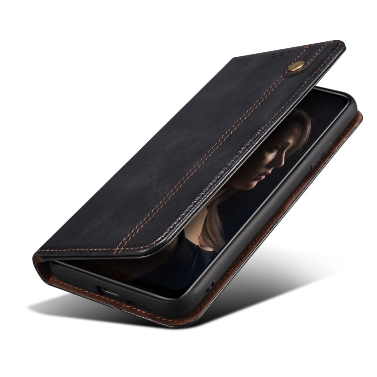 For Samsung Galaxy A34 5G Oil Wax Crazy Horse Texture Leather Phone Case