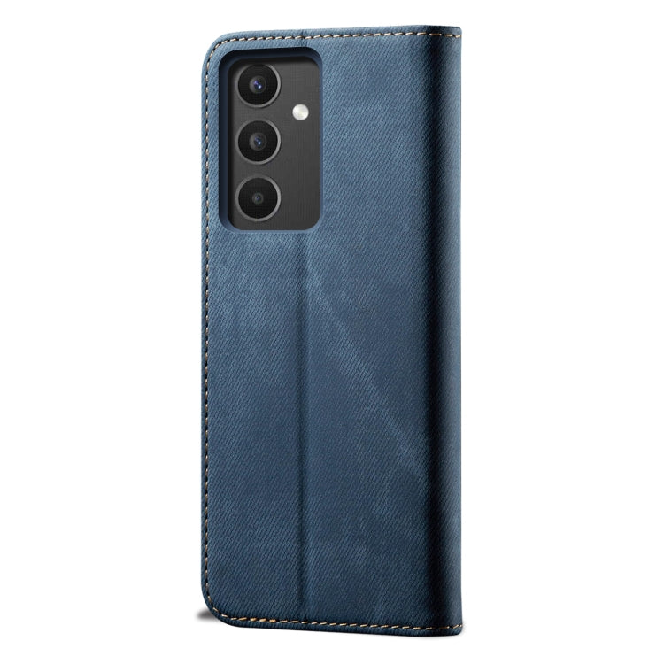 For Samsung Galaxy A34 5G Denim Texture Leather Phone Case