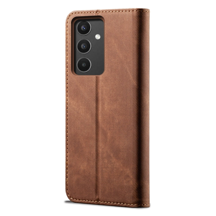 For Samsung Galaxy A34 5G Denim Texture Leather Phone Case