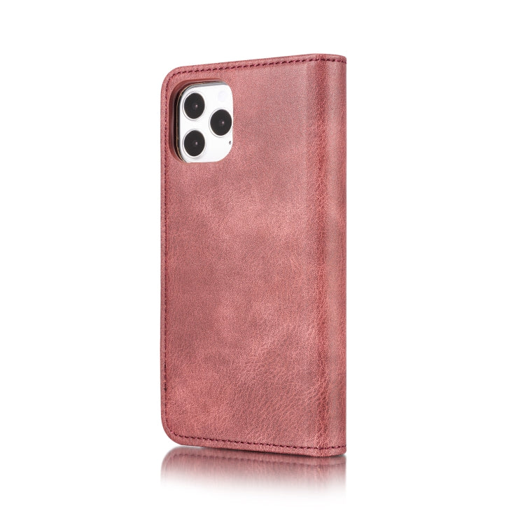 For iPhone 12/12 Pro DG.MING Crazy Horse Texture Detachable Magnetic Leather Case