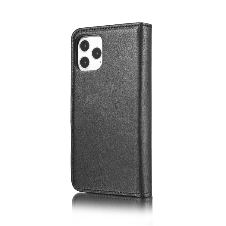 For iPhone 12/12 Pro DG.MING Crazy Horse Texture Detachable Magnetic Leather Case