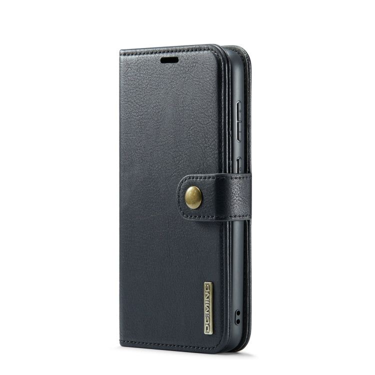 For Samsung Galaxy S23 5G DG.MING Crazy Horse Texture Detachable Magnetic Leather Case