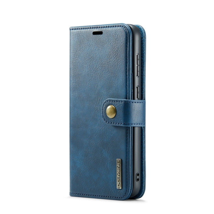 For Samsung Galaxy S23 5G DG.MING Crazy Horse Texture Detachable Magnetic Leather Case