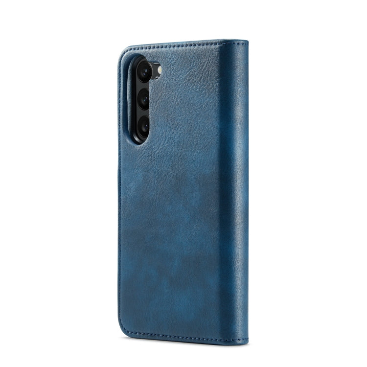 For Samsung Galaxy S23 5G DG.MING Crazy Horse Texture Detachable Magnetic Leather Case