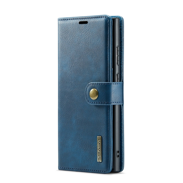 For Samsung Galaxy S23 Ultra 5G DG.MING Crazy Horse Texture Detachable Magnetic Leather Case