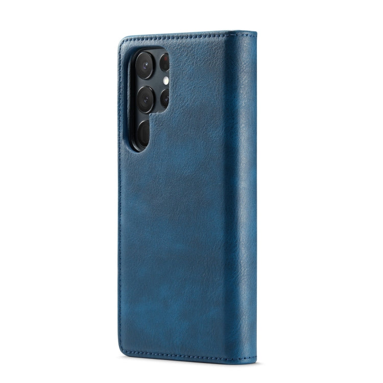 For Samsung Galaxy S23 Ultra 5G DG.MING Crazy Horse Texture Detachable Magnetic Leather Case