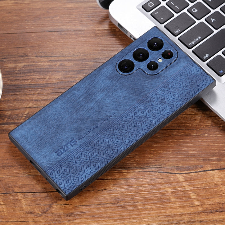 For Samsung Galaxy S23 Ultra 5G AZNS 3D Embossed Skin Feel Phone Case