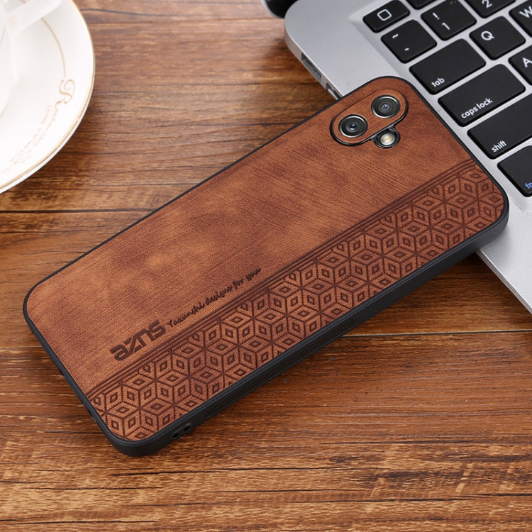 For Samsung Galaxy A04e AZNS 3D Embossed Skin Feel Phone Case