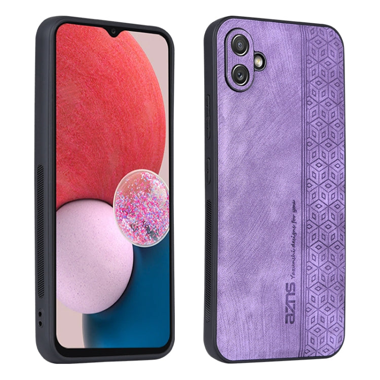 For Samsung Galaxy A04e AZNS 3D Embossed Skin Feel Phone Case