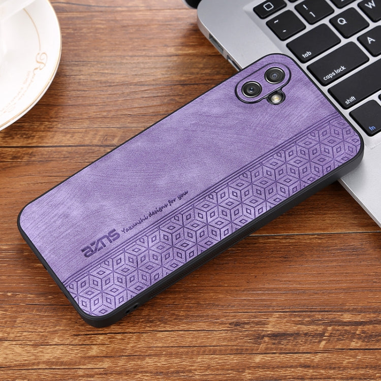 For Samsung Galaxy A04e AZNS 3D Embossed Skin Feel Phone Case