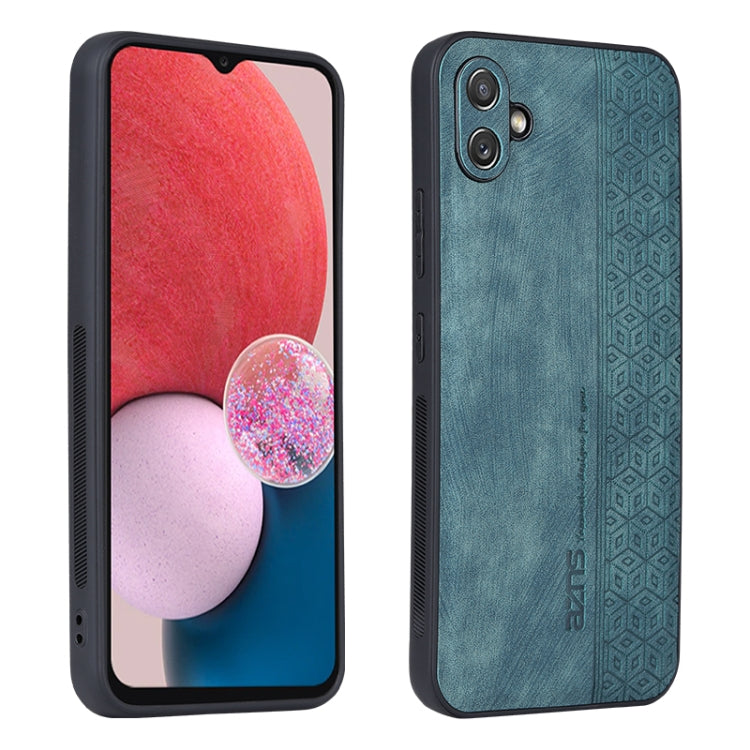 For Samsung Galaxy A04e AZNS 3D Embossed Skin Feel Phone Case