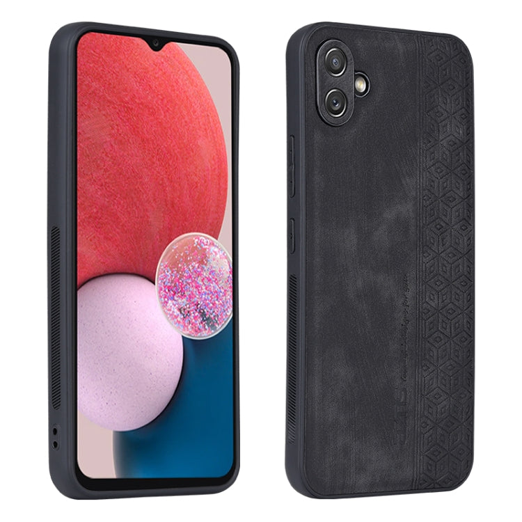 For Samsung Galaxy A04e AZNS 3D Embossed Skin Feel Phone Case