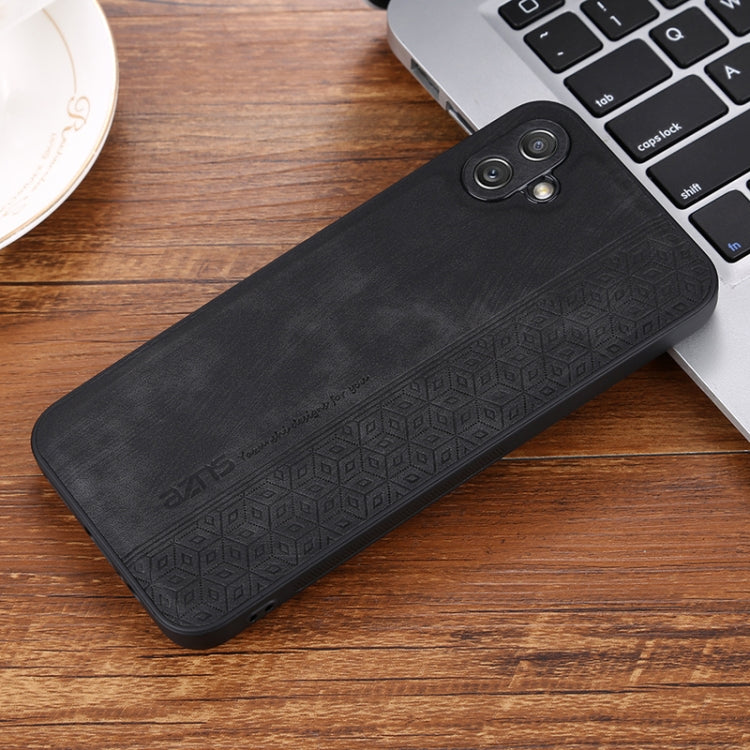 For Samsung Galaxy A04e AZNS 3D Embossed Skin Feel Phone Case