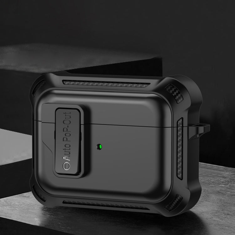For AirPods Pro Signal Flag Wireless Earphones Case with Security Lock