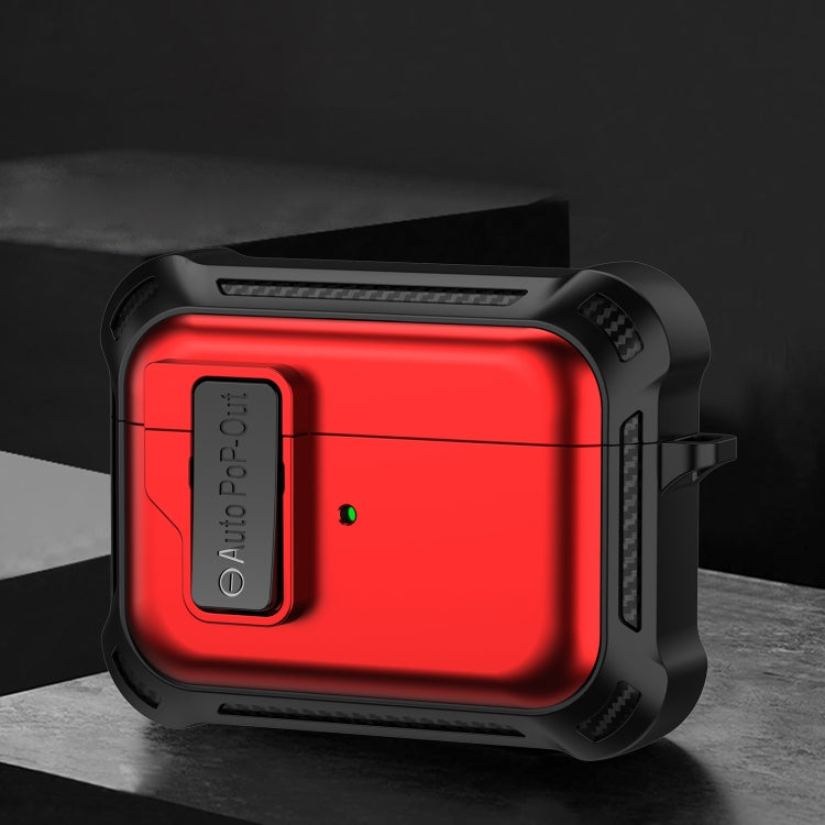 For AirPods Pro Signal Flag Wireless Earphones Case with Security Lock