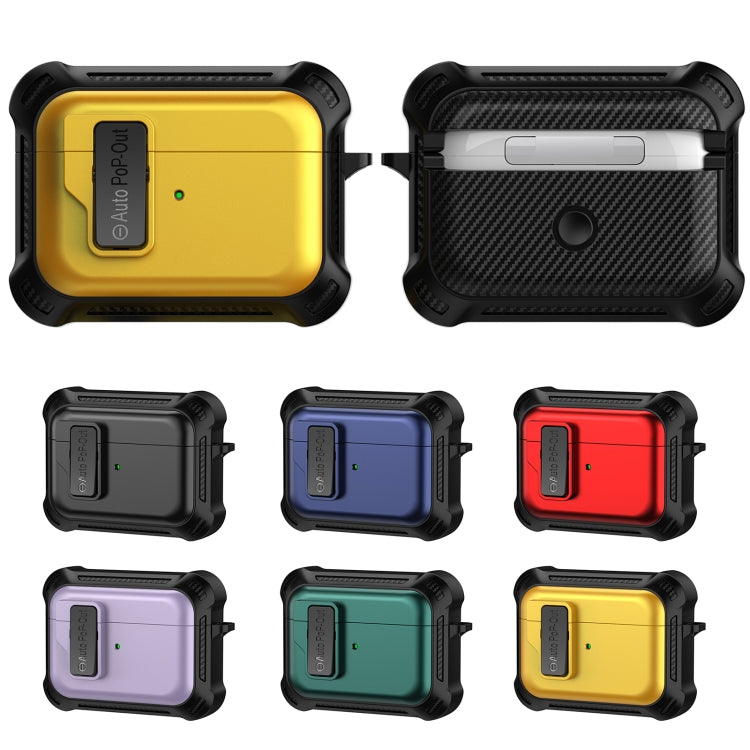 For AirPods Pro Signal Flag Wireless Earphones Case with Security Lock