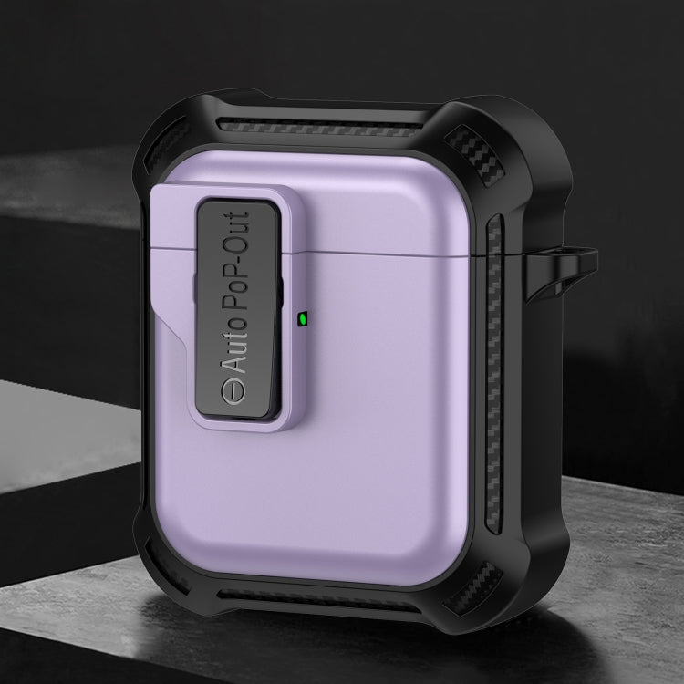 For AirPods 1 / 2 Signal Flag Wireless Earphones Case with Security Lock