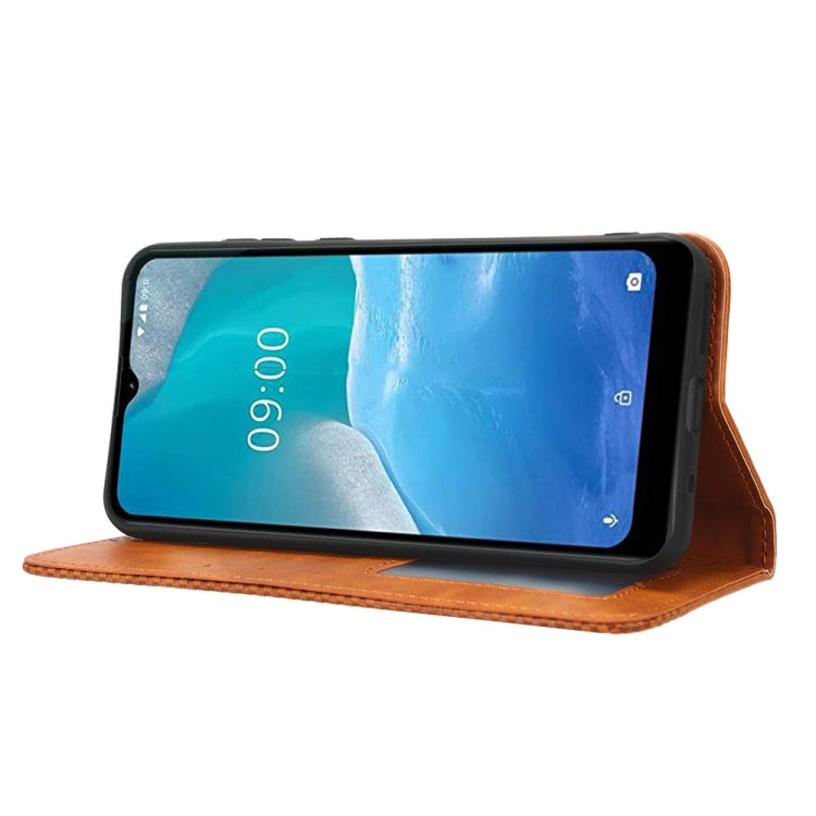 For AT&T Maestro 3 U626AA Magnetic Buckle Retro Texture Leather Phone Case