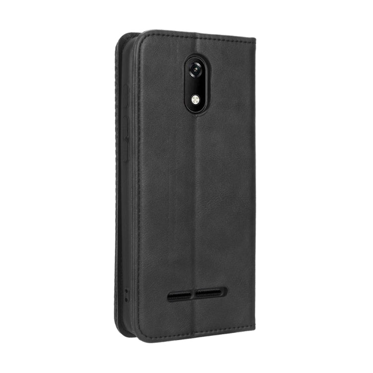 For Unimax UMX U696CL Magnetic Buckle Retro Texture Leather Phone Case