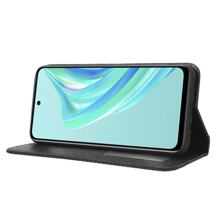 For Infinix Hot 20 Play Magnetic Buckle Retro Texture Leather Phone Case