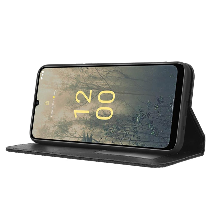 For Nokia C31 Magnetic Buckle Retro Texture Leather Phone Case