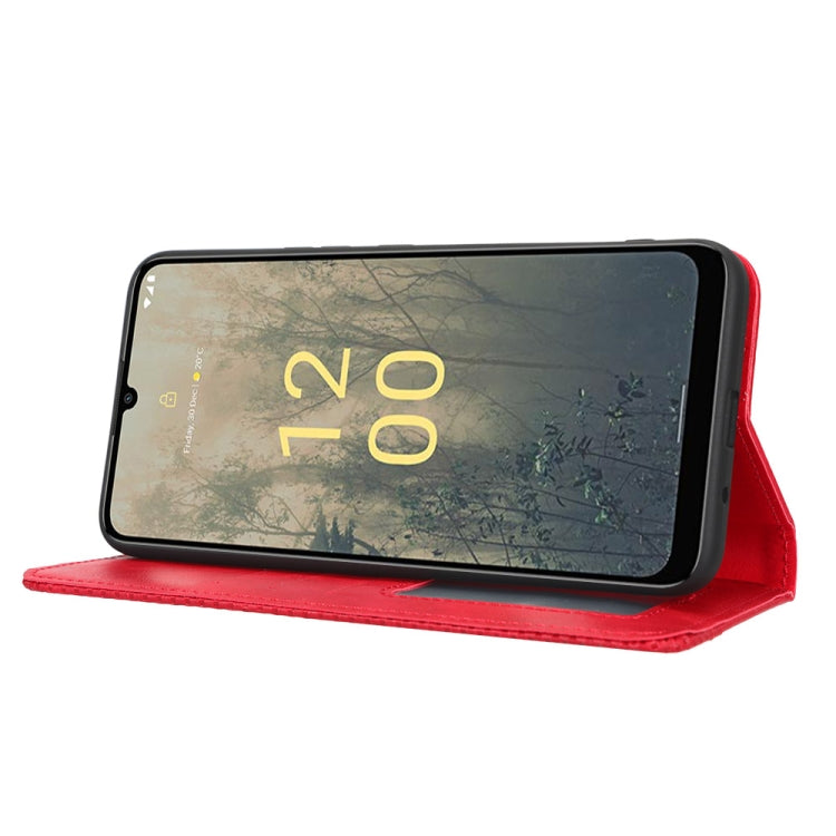 For Nokia C31 Magnetic Buckle Retro Texture Leather Phone Case