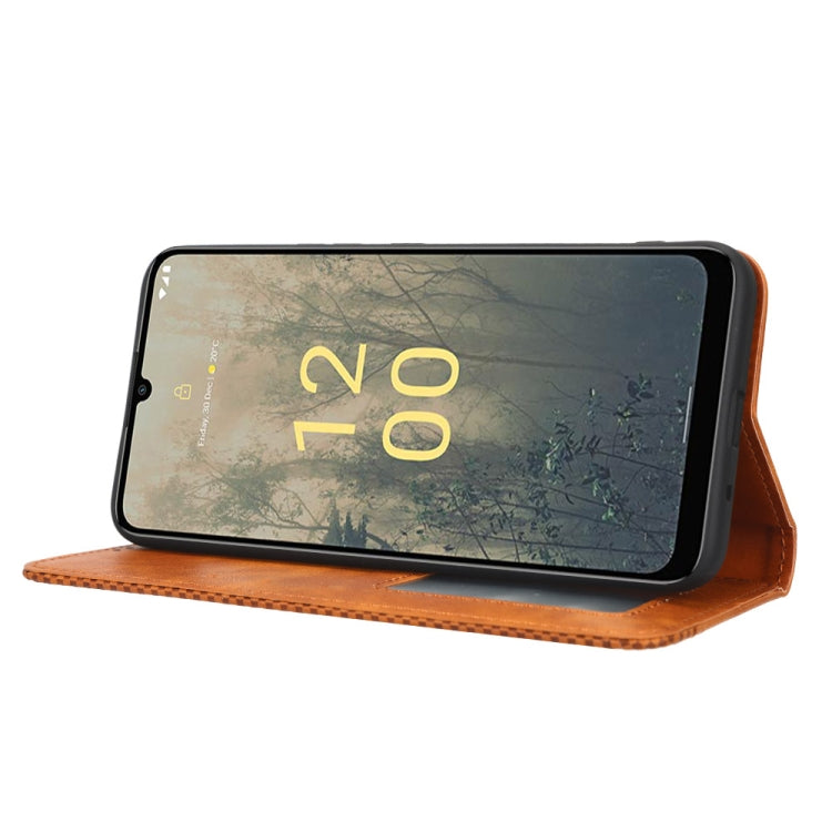 For Nokia C31 Magnetic Buckle Retro Texture Leather Phone Case