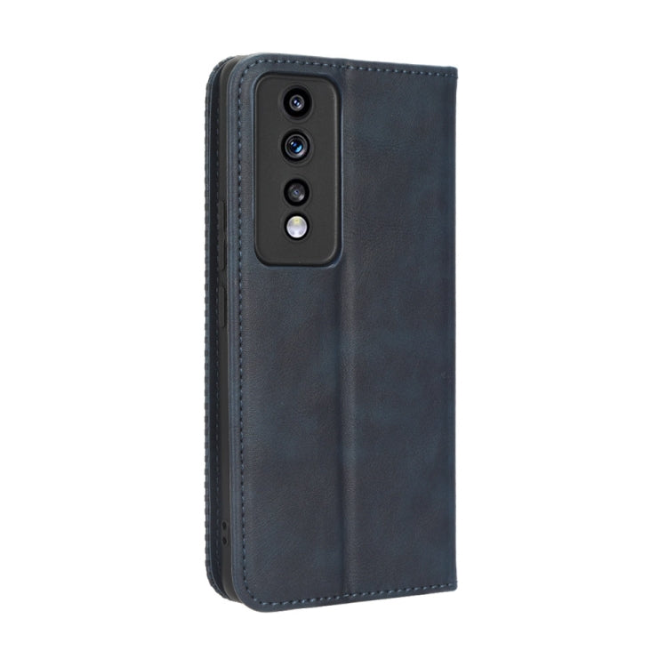 For Honor 80 GT Magnetic Buckle Retro Texture Leather Phone Case