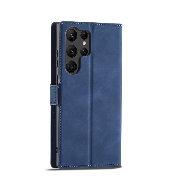 For Samsung Galaxy S23 Ultra 5G Forwenw Dream Series Oil Edge Strong Magnetism Leather Phone Case