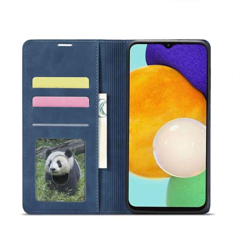 For Samsung Galaxy A14 5G Forwenw Dream Series Oil Edge Strong Magnetism Leather Phone Case