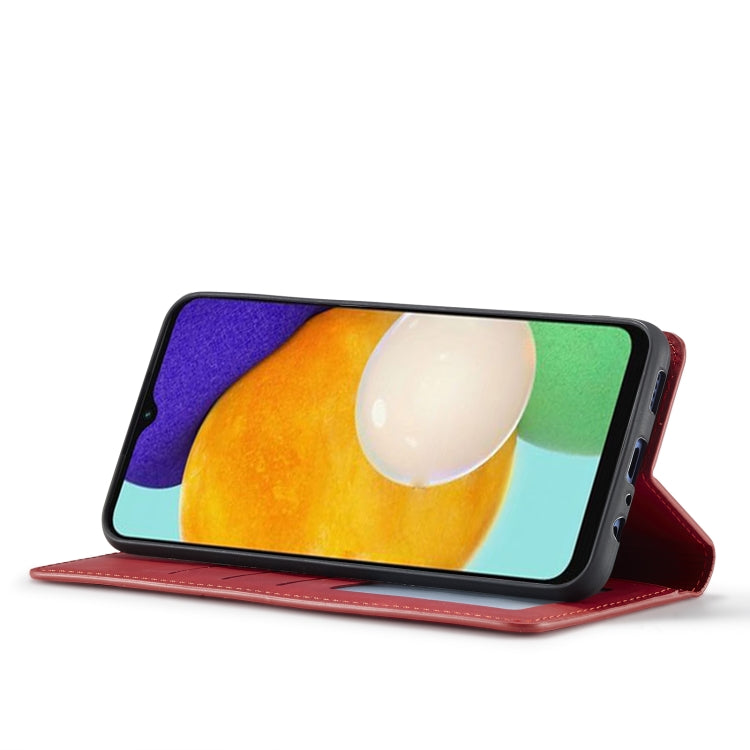 For Samsung Galaxy A14 5G Forwenw Dream Series Oil Edge Strong Magnetism Leather Phone Case