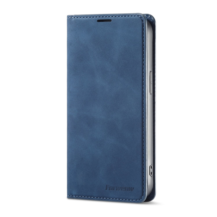 For iPhone 14 Pro Max Forwenw Dream Series Oil Edge Strong Magnetism Leather Phone Case