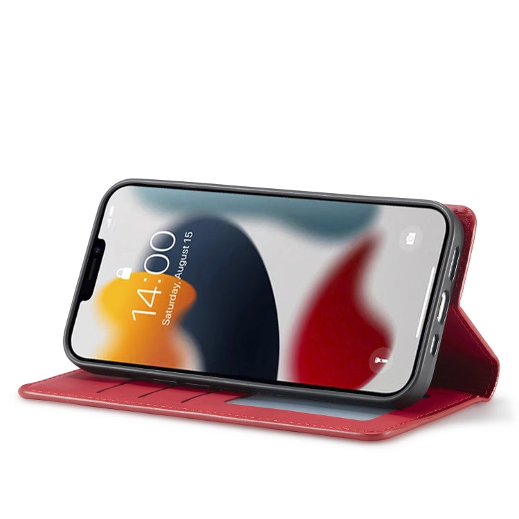 For iPhone 14 Pro Max Forwenw Dream Series Oil Edge Strong Magnetism Leather Phone Case