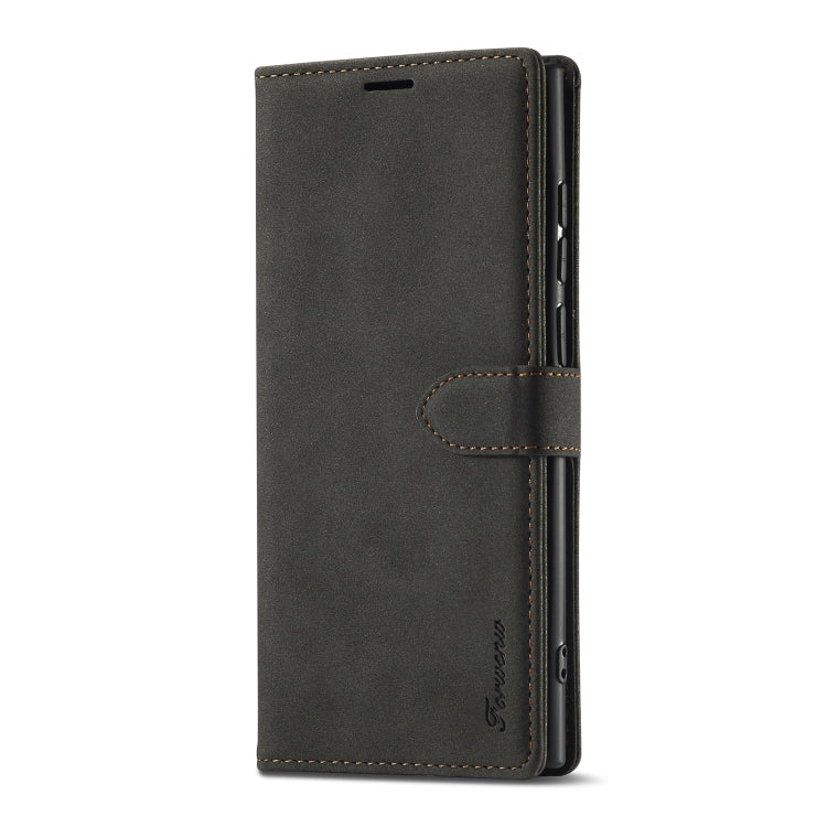 For Samsung Galaxy S23 Ultra 5G Forwenw F1 Series Matte Strong Magnetism Leather Phone Case